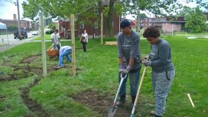 Creating a playspace in Clairton
